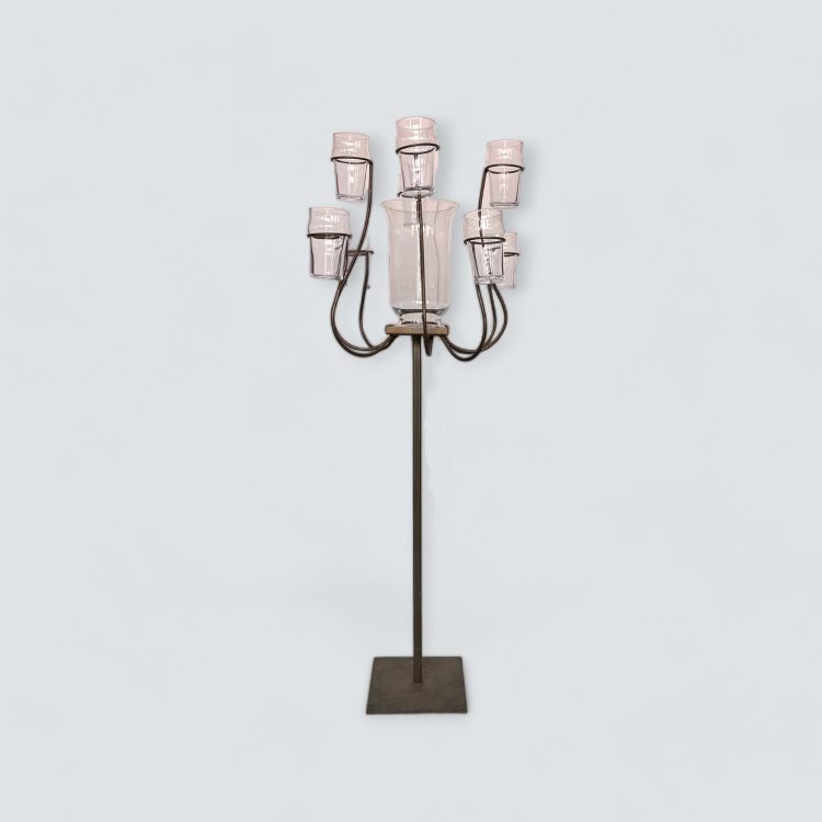 alquiler de mobiliario para eventos y bodas en sevilla. Alquiler de candelabro porta velas